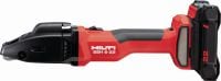 SSH 6-22 Akülü metal makasları Ürünle birlikte verilen Hilti SSH CS bıçaklarıyla birlikte 2,5 mm│12 Gauge'a kadar kalınlıkta çelik sac ve profillerde hızlı kesim için akülü çift kesim makası (Nuron akü platformu)